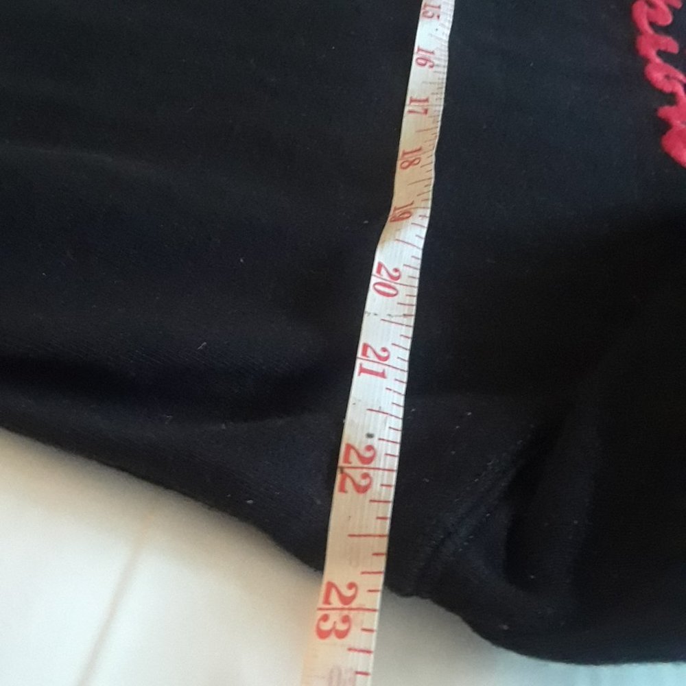 Vintage Champion T Shirt Embroidered Logo Large Black Tee - Picture 6 of 7